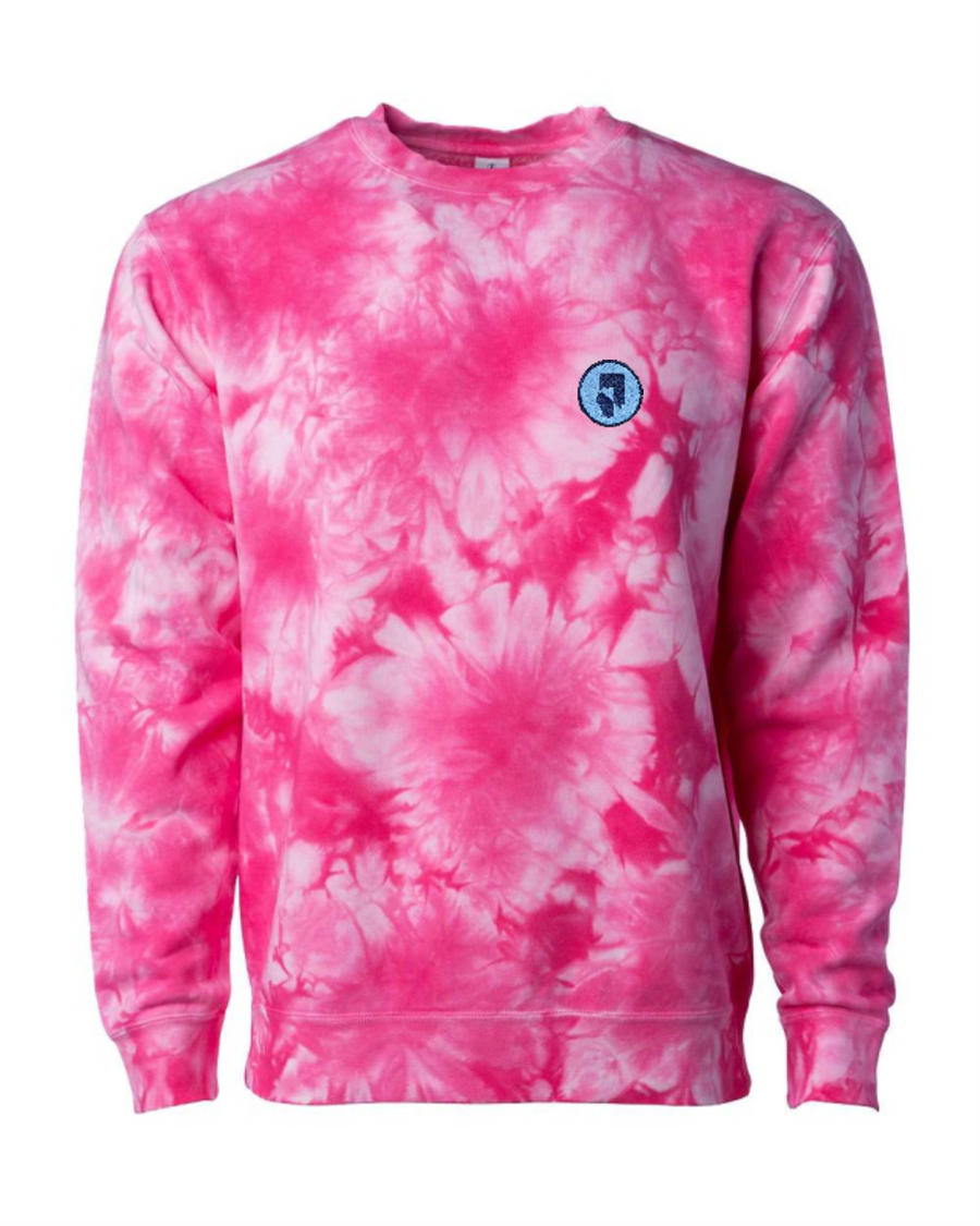 TIE-DYE LOGO Crewneck