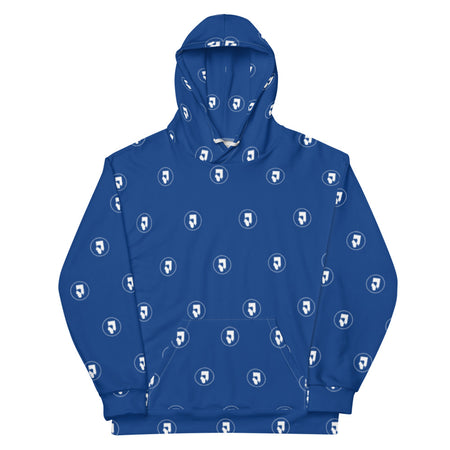 CIRCLE LOGO All-Over Print Unisex Hoodie