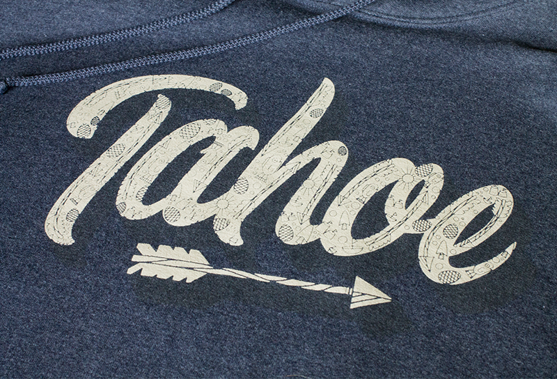Tahoe Script Hoodie