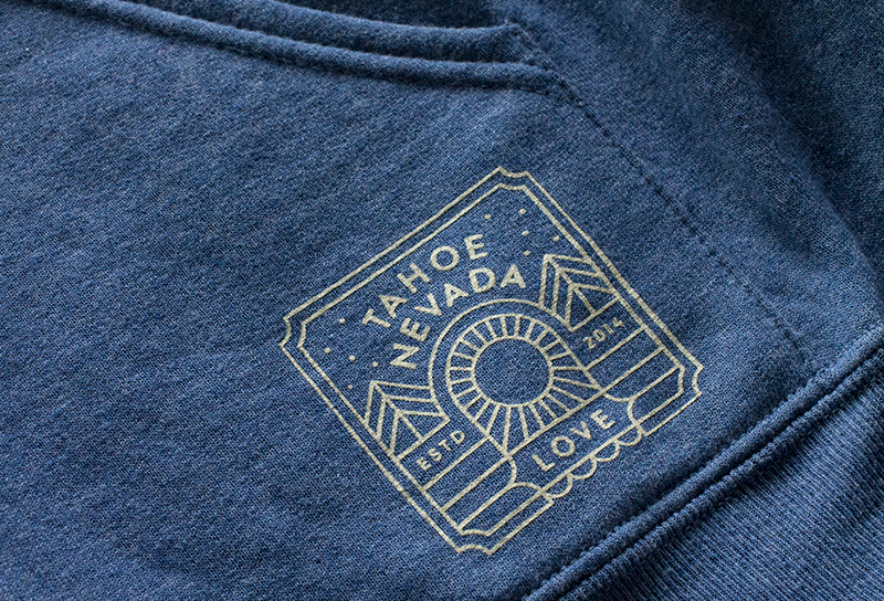 Tahoe Script Hoodie