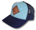 Quilted Trucker (w/ Leather Patch)