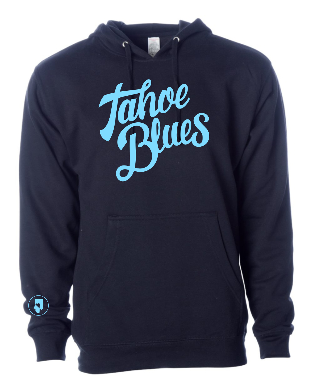 TAHOE BLUES Hoodie – Tahoe Nevada Love