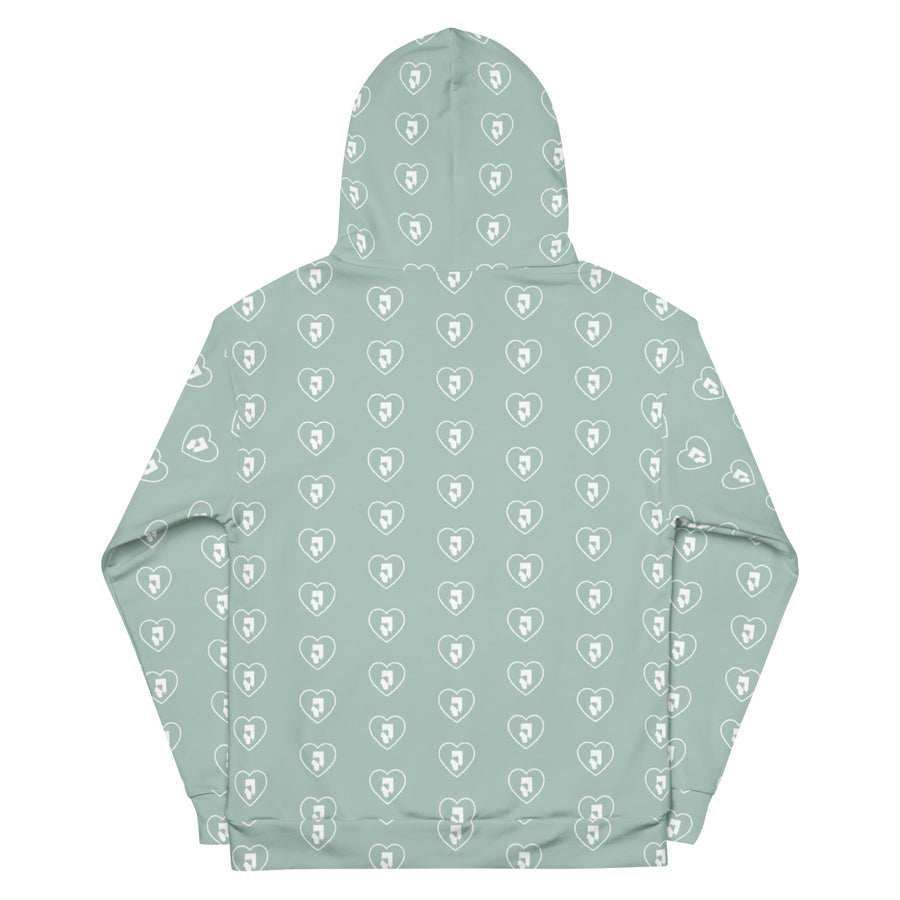 HEART LOGO All-Over Hoodie