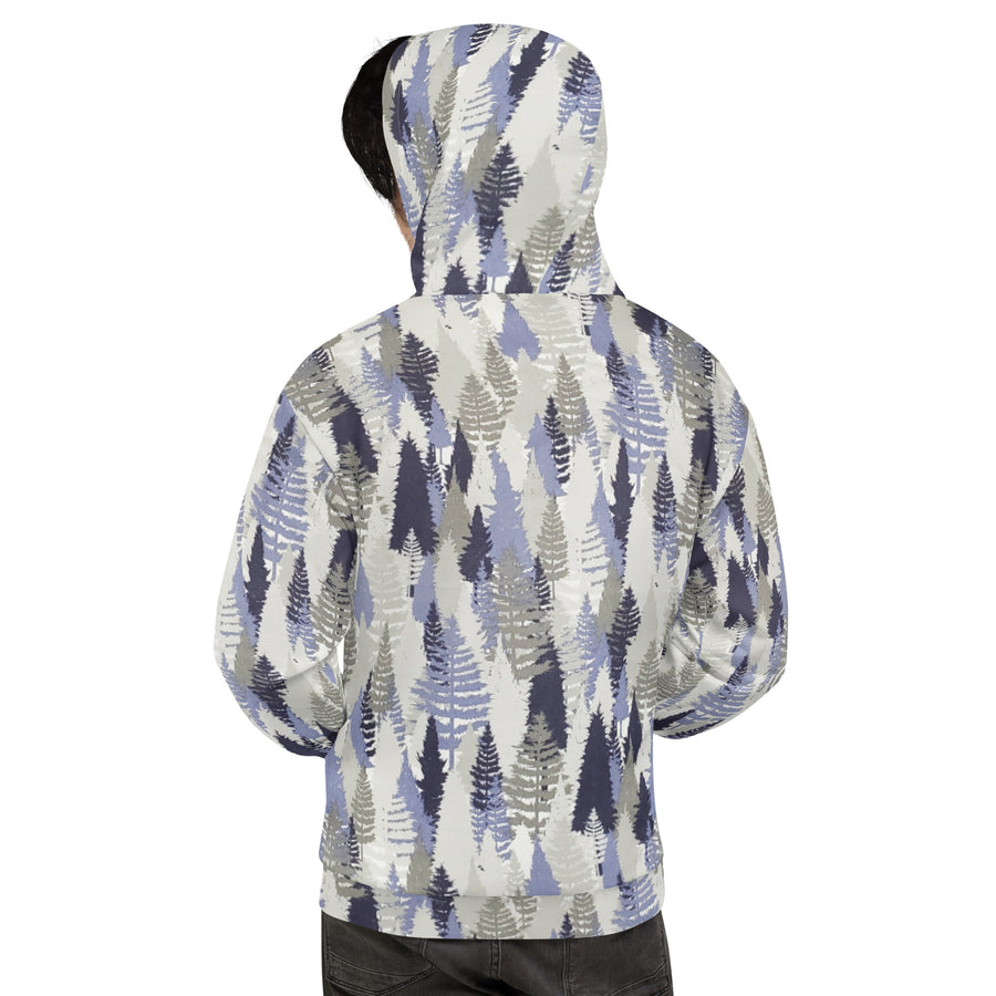 WINTER TREES CAMO All-Over Hoodie