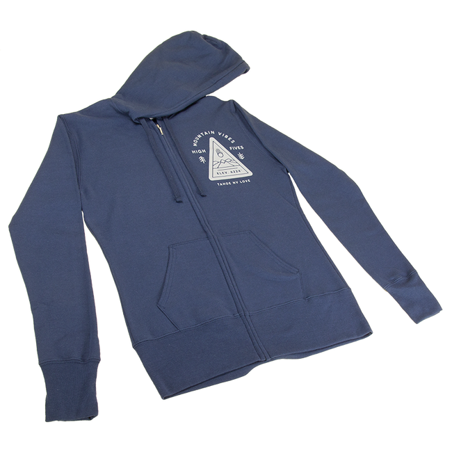Triangle Mountain Vibes Full-Zip Hoodie