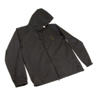 Hooded Windbreaker Coaches Jacket